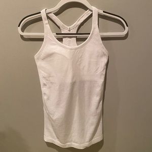 Lululemon Ebb to Street Tank Top, size 4, white